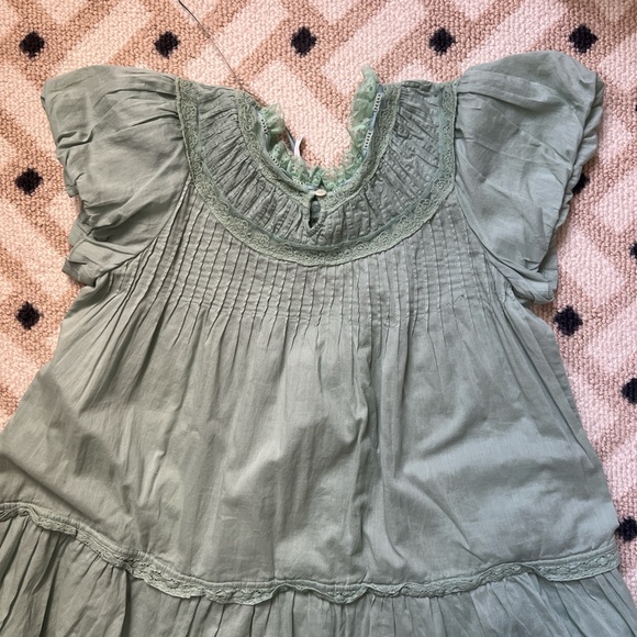 Free People Clarise Green Dress - Picture 10 of 10